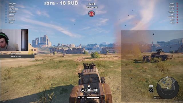 (18+) строим машину в Crossout смотреть онлайн