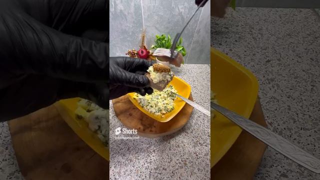 Быстрая закуска из доступных продуктов !