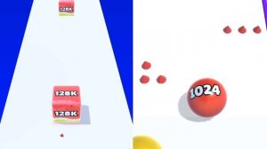 Jelly Run 2048 ? Ball Merge 2048 ? Mobile Gameplay