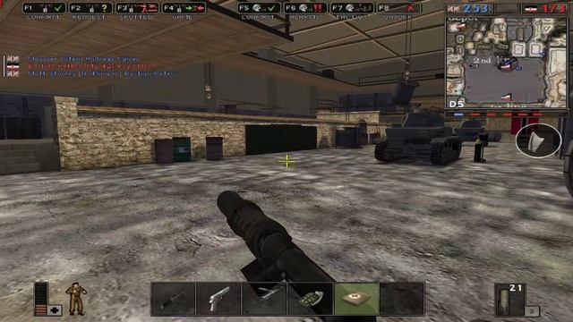 Battlefield 1942: Secret Weapons of WWII - Allied - Rheinmetall Panzer смотреть онлайн