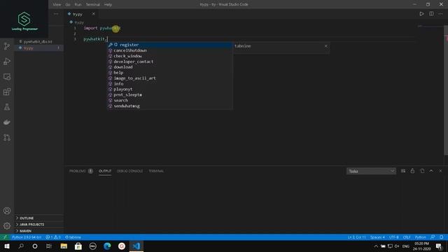 Play any-youtube video only by name using Python, In just 2 line code!!!!!!!!!!! смотреть онлайн