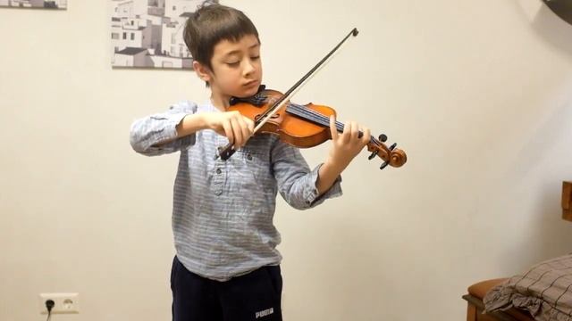 Suzuki Violin book 4, Concerto in A Minor, Op.3 No.6, 3rd Movement - A. Vivaldi смотреть онлайн