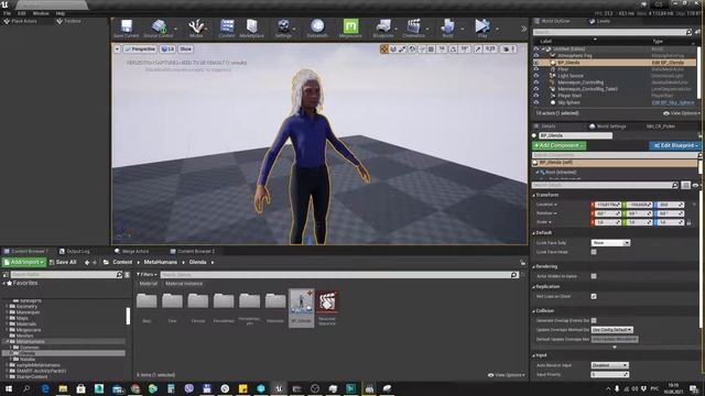 UE4.26: Чиним исчезающие волосы у метахуманов. Fix Metahuman hair Disappear смотреть онлайн