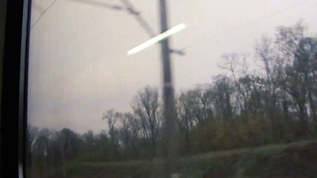 Железнодорожное путешествие Киев - Нежин с окна поезда Киев - Шостка