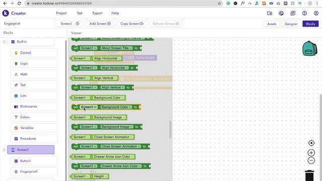 How to create Fingerprint app in Kodular смотреть онлайн