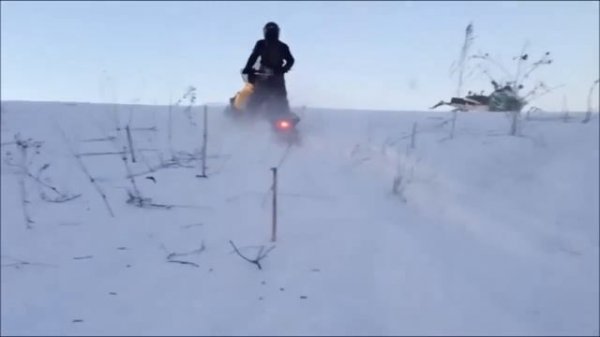 Обкатка снегохода BRP TUNDRA LT 600 ACE