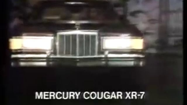 1978 Mercury Cougar XR-7 Commercial смотреть онлайн