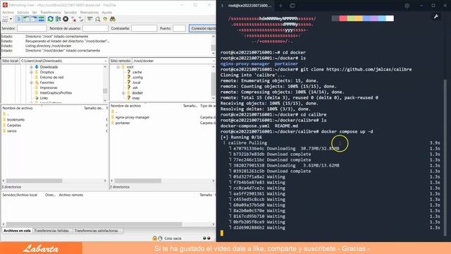 Cómo instalar Calibre usando Docker compose смотреть онлайн