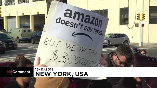 Жители Нью-Йорка ставят условия Amazon смотреть онлайн