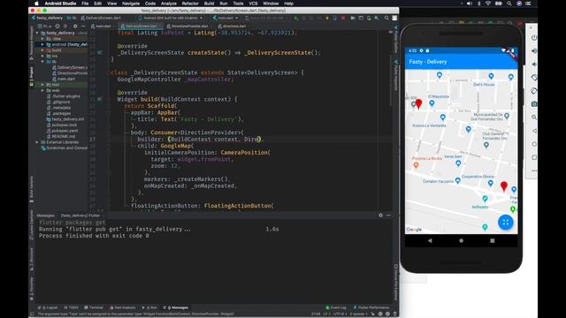 Usando Google Maps & Directions API en Flutter смотреть онлайн