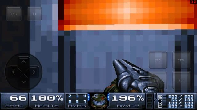 Doom 4 Vanilla Mod On IOS  IDOS2 Dosbox [Doom Mod]