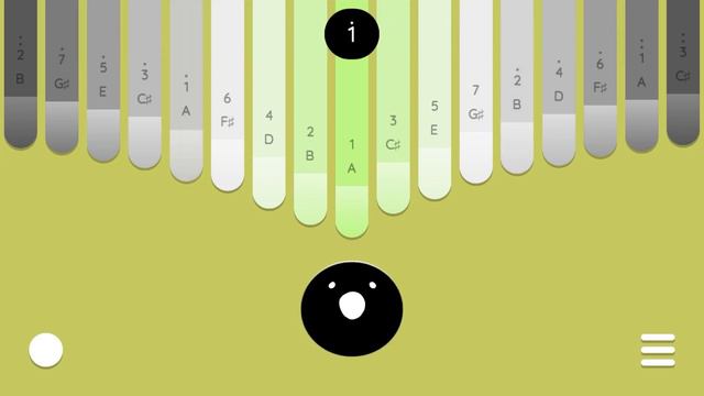 Teenage Mona Lisa By Alfie Castley Kalimba Cover With Easy Tabs (Keylimba App)