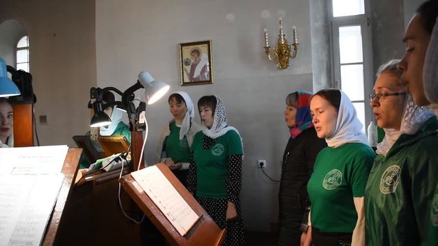Херувимская песнь (композитор Д. Соловьев). Хор Православных добровольцев г. Йошкар-Ола.