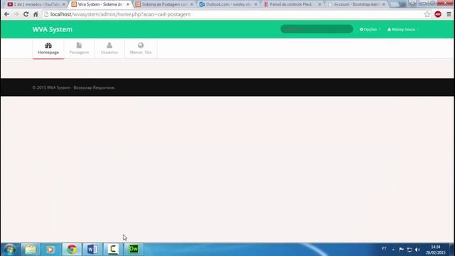 Sistema de Postagem com PHP (PDO + MySQL) - #08 Desenv. do Formulário p/ Cadastro смотреть онлайн