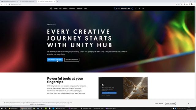 Simplificando o Início no Unity: Unity Hub, GitHub e Criação de Projetos - Aula #01 смотреть онлайн