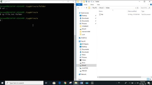 Unix Linux command using Cygwin смотреть онлайн