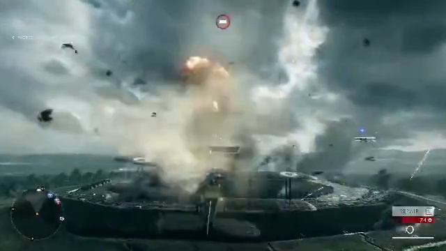 Battlefield™ 1flying in 5760x1080 3 Monitor NVidia Surround - GTX 1060 3G - PC Gaming смотреть онлайн