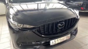 Mazda CX-5 замена решетки радиатора и антихром