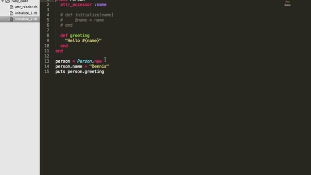 029 Ruby Initialize Method смотреть онлайн