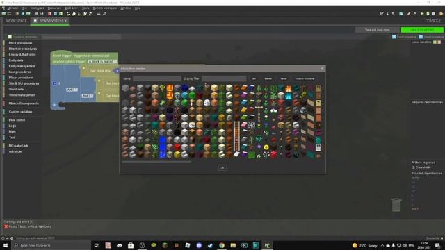 How to make a spawn structure in MCreator! смотреть онлайн