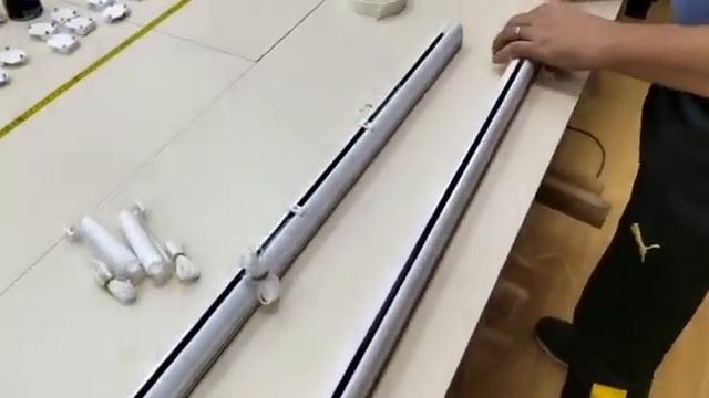 Установка кареток на римский карниз. смотреть онлайн