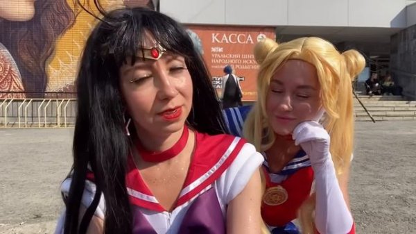 я Sailor Mars🔥 исполняю мечту детства🌙 светим панцу на АзияБриз 2022🌙 КОСПЛЕЙ Sailor Moon за 30