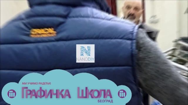 NANODIY tehnologija štampe u Grafičkoj školi na Novom Beogradu смотреть онлайн