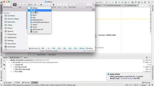 How to create apk file in Android Studio | Install android app in Emulator смотреть онлайн