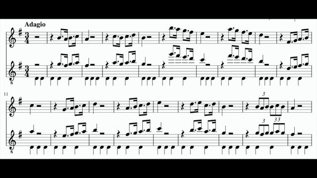 A. Bova, Sonata n. 6 for tenor recorder and guitar смотреть онлайн