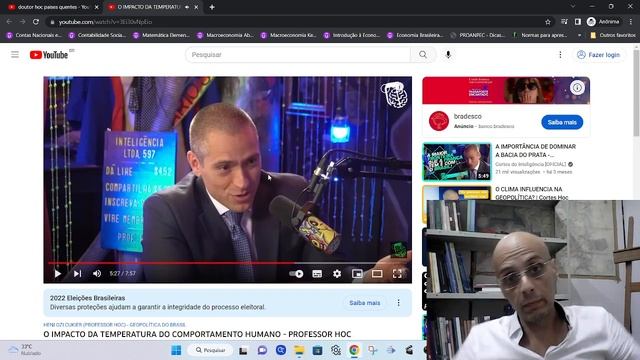 Professor de Economia reagindo ao Professor Hoc: países tropicais não se desenvolvem? - React #01 смотреть онлайн