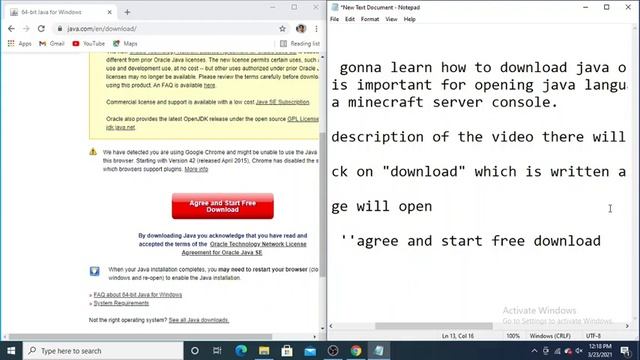 How To Download JAVA ORACLE 100% working. смотреть онлайн