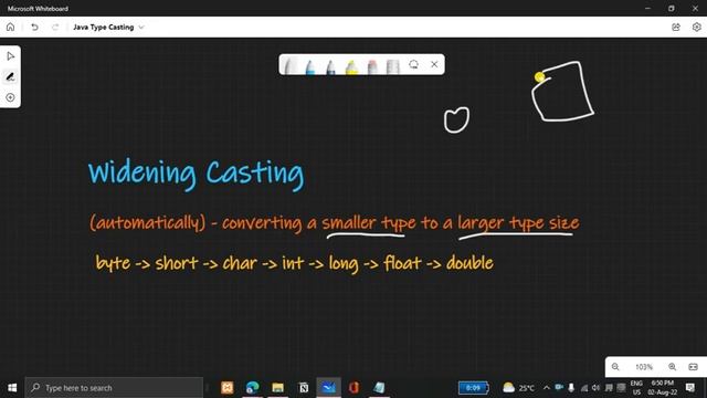 Lecture 8 (JAVA) Type Casting in JAVA ??? смотреть онлайн