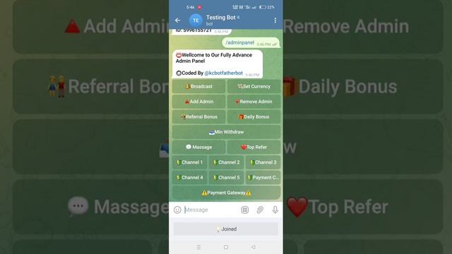 How to create telegram advanced refer & earn bot in just 1 minute ? #telegrambot #referandearnbot смотреть онлайн