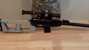 Полноразмерный Лего ВСС Винторез / Full size Lego gun VSS Vintorez