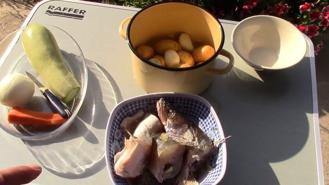 Судак малосольный с молодым картофелем. Закуска из кабачков. смотреть онлайн