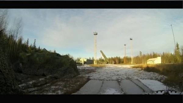 Запуск  российского ракетного комплекса стратегического назначения ТОПОЛЬ-М