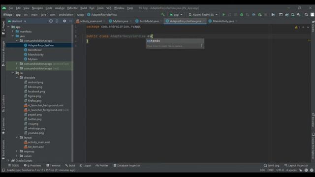 Menampilkan Image & Text Pada RecyclerView | Android Studio | Java | Part 1 смотреть онлайн