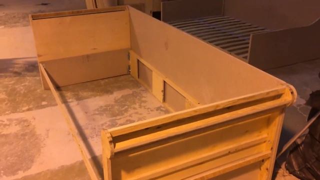 Каркас-корпус тахты/кровать из фанеры,дсп с фигурными радиусными боковинами под ортопед смотреть онлайн
