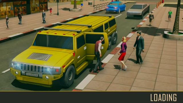 City Limo Taxi driving:Fun Car simulator смотреть онлайн