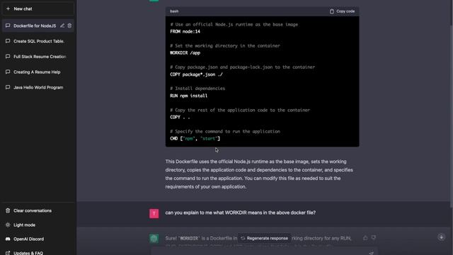 ChatGPT Docker ? ?? Create a DockerFile ? смотреть онлайн