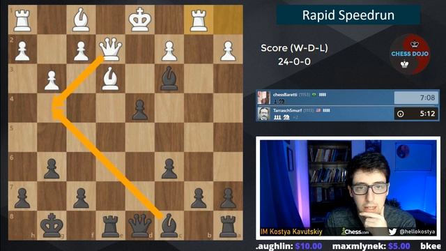 Unranked to 2000 | King's Indian Rapid Speedrun | Part 1: 800+ смотреть онлайн