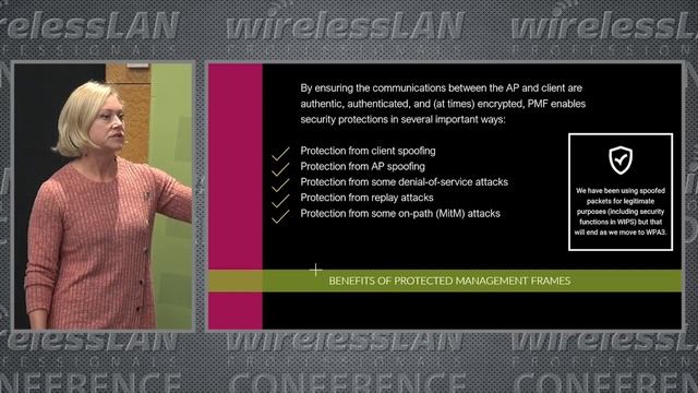 Wi-Fi Security: When, Why, and How to Upgrade to WPA3 | Jennifer Minella | WLPC Prague 2023 смотреть онлайн