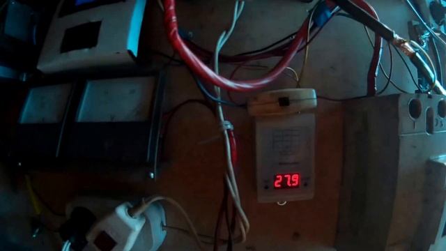 Установка контроллера управления инвертором на рабочее место. смотреть онлайн