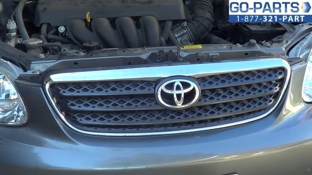 Replace 2003-2008 Toyota Corolla Bumper Cover, How to Change Install 2004 2005 2006 2007 смотреть онлайн