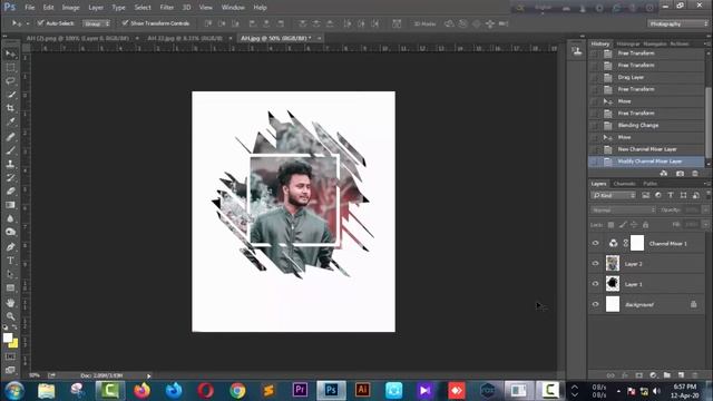 32 || LockDown Photo Effect || Photoshop Tutorial || AH Production смотреть онлайн