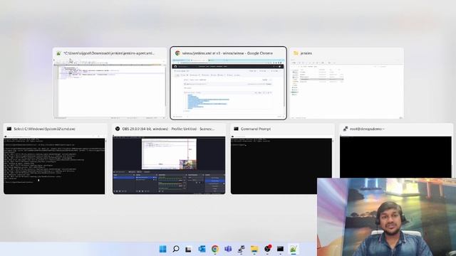 How to Setup Jenkins Master Slave Agent in Windows 11 Using JNLP ? | EP 06 | Jenkins Agent Tutorial смотреть онлайн