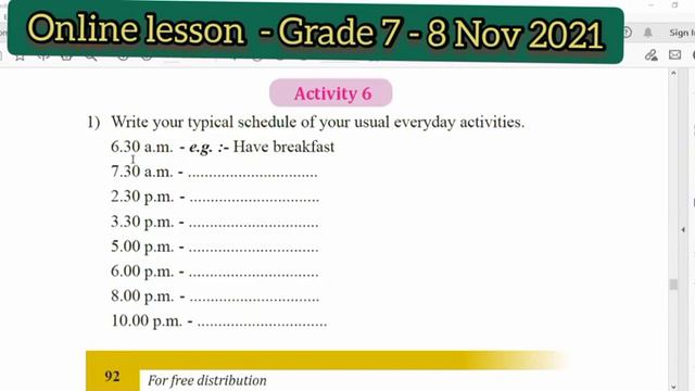 Grade 7 | English | Past Continuous Tense | Online lesson | 08 Nov 2021 смотреть онлайн