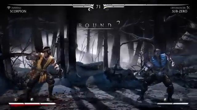 Mortal Kombat X Scorpion Vs Sub zero+Faction Kill! смотреть онлайн