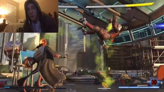 Injustice 2 The Ultimate Hellboy Combo смотреть онлайн