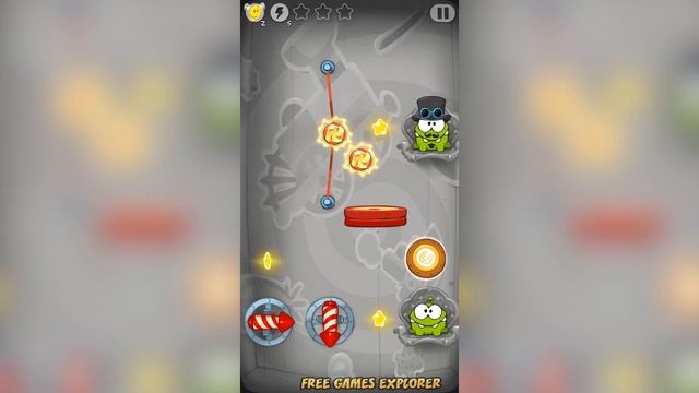 Cut the Rope: Time Travel - Area 10 - Industrial Age Walkthrough (all stars collected) смотреть онлайн